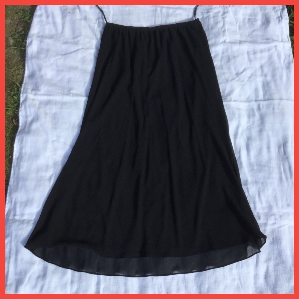 Sheer lined Skirt, sz 18